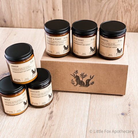 aromatherapy soy candles